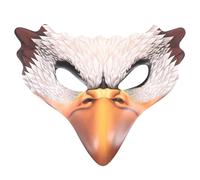 Ciieeo Maschera dell'Aquila Bianca - Maschera Animale Eva 3D