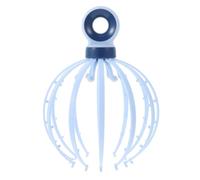 Ciieeo Massaggiatore la Testa Artiglio in Plastica e Sfere D'acciaio, Strumento Ergonomico per Massaggio del Cuoio Capelluto, Rilassamento Nervoso e Stimolazione Circolazione, Uso