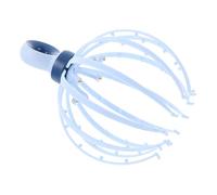 Ciieeo Massaggiatore per Artigli Testa Portatile Sfere in Acciaio, Strumento per Massaggio del Capelluto Rilassante, Adatto per Casa, Viaggi e Uso All’aperto