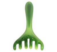 Ciieeo Massaggiatore per Cuoio Capelluto in Resina Pettine Gua Sha a Denti Larghi Antistatico e Maneggevole Strumento per Massaggio e Terapia Rilassante della Testa Adatto a Tutti i