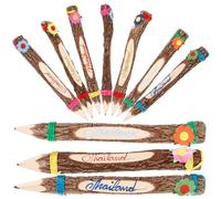 Ciieeo Matite Colorate di Legno Tailandesi Set da 10 Pezzi, Matite Piccole Leggere per Disegno e Scrittura, Regalo Creativo e Ufficio, Strumenti per Artisti e Principianti