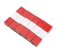 Ciieeo Matite da Carpentiere Rosse in Legno Ottagonali 72 Pezzi Resistenti Non Si Rompono per Scrivere su Superfici Ruvide nel Lavoro del Legno