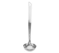 Ciieeo Mestolo in Acciaio Inossidabile Design Traforato per Scolapasta e Cucchiaio da Salsa, Gancio per Facile Conservazione, per Vari Metodi di Cottura e Hotpot