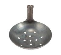 Ciieeo Mestolo per Setacciare Letame in Ferro Pala Forata, Pala Filtrante Riutilizzabile per Rimozione Fanghi e Detriti, Attrezzo Manuale Professionale per Pulizia Scarichi e