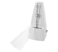 Ciieeo Metronomo Meccanico per Pianoforte e Batteria Campana D'accento, Accessorio Portatile ad Alta Precisione per Ukulele, Violino, Sassofono e Chitarra, Strumento per Esami e Pratica