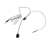 Ciieeo Microfono Headset Cablato Blocco a Vite Jack 3, 5mm Nero