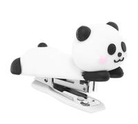 Ciieeo Mini Cucitrice da Tavolo Panda Cartoon, Spillatrice Portatile Piccola per Ufficio e Scuola, Pinzatrice Manuale Leggera per Studenti e Insegnanti, Fissaggio Fino a 20 Fogli,