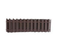 Ciieeo Mini Recinzione in Legno Caffè 5cm X 5cm per Decorazione Bonsai e Cortile Pezzi Flessibili e Forma Realistica per Paesaggi Fai da Te
