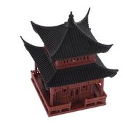 Ciieeo Miniatura Padiglione per Bonsai Decorazione Micro Paesaggio Antico Scultura Ornamentale per Acquari Accessori da Eleganti e Compatti