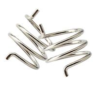 Ciieeo Molla per Freno a Disco Bici in Acciaio 2 Pezzi, Clip Elastica per Braccio Freno Mtb e Bici da Strada, Kit di Molle Resistenti per Sostituzione e Manutenzione Freni Biciclette