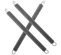 Ciieeo Molle di Ricambio per Scale da Soffitta in Acciaio Resistente All’Usura 3 Pezzi 2X20X280Mm Molle di Trazione per Scale Multiuso e Parti di Ricambio