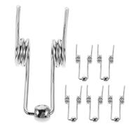 Ciieeo Molle di Torsione Metalliche 6 Pezzi 30 MM per Ferro Arricciacapelli Fai da Te, Sostituzione Molla Resistente al Calore per Styling Chioma Ricci Corti e Lunghi