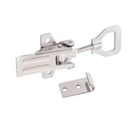 Ciieeo Morsetto a Ginocchiera Regolabile in Acciaio Inox 304 Serratura a Scatto per Macchinari e Attrezzature Navali Morsetto a Sgancio Rapido per Casse e Scatole di Ferro Pesanti