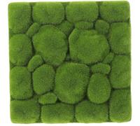 Ciieeo Muschio artificiale rocce decorative finto muschio verde per la decorazione della parete fai da te sfondo della parete simulazione muschio Decor per disposizione floreale