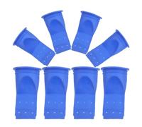 Ciieeo Nucleo Anti-odore in Silicone per Scarico Pavimento 8 Pezzi, Filtro di Drenaggio Unidirezionale Antiriflusso Resistente, Dispositivo per Wc Cucina Bagno e Doccia