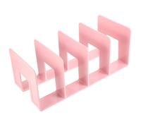 Ciieeo Organizer da Scrivania in Acrilico Rosa per Ufficio, Design Creativo e Semplice, per Organizzare Riviste e Documenti Stile Funzionale