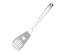 Ciieeo Paletta da Cucina in Acciaio Inossidabile Spatola Multifunzionale per Cottura Taglio Torte e Frittura Bistecca Manico Ergonomico per Appendi e Regalo