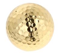 Ciieeo Pallina da Golf da Allenamento Dorata 1 Pezzo in Gomma Sintetica | Esercizi di Putting, Aiuta a Migliorare la Tecnica, Pallina Sportiva Creativa per Pratica Swing