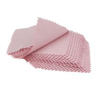 Ciieeo Panno per Pulizia Gioielli 50 Pezzi in Cotone e Doppio Lato in Peluche per Lucidatura e Pulizia di Orologi e Telefoni 8x8cm