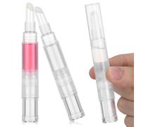 Ciieeo Penna per Olio per Unghie Vuota 3 Pezzi da 5 Ml Tecnologia Anti-perdita, Materiale Pp Portatile per Routine di Bellezza in Viaggio