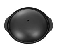 Ciieeo Pentola in Alluminio Pressofuso Piccola 24 Cm per Riso e Pollo Brasato, Contenitore Ecologico senza Rivestimento Adatto All’uso Quotidiano, Casseruola per Cucina Italiana