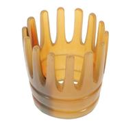 Ciieeo Pettine per Massaggio del Cuoio Capelluto Design Ergonomico ed Elegante in Corno di Bue Stimolazione Precisa dei Punti di Agopuntura per Uso Personale e Massaggi Quotidiani