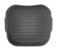 Ciieeo Piastra in Silicone Resistente al Calore per Friggitrice ad Aria, Accessorio Ecologico con Forma Curva Convessa verso L'alto, per Uso Domestico e Microonde