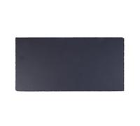 Ciieeo Piatto Rettangolare in Ardesia Naturale 15.75X7.87In Vassoio Nero Per Sushi Pizza Barbecue E Frutta Design Semplice Per Casa E Cucina