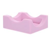 Ciieeo Piccola Culla in Silicone per Tazze, Supporto Antiscivolo Rosa | Crafting e Fai, Adatta a Tazze e Vetri, Facile da Riporre, Resistente All'usura