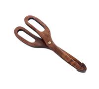 Ciieeo Pinze per Pane in Legno Stile Forbice, Clip da Cucina Leggere e Robuste, Pinze da Servizio per Dolci, Insalate e Toast, per Uso Domestico, Ristoranti e Banchetti