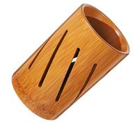 Ciieeo Porta in Bambù Grande Capacità per Cucina Rustica | Facile da Pulire, Pratico e Versatile, Design Sicuro, Aspetto Rustico Campestre, per Bancone e Posate