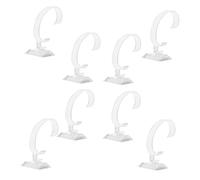 Ciieeo Porta Orologi Trasparente in Plastica Resistente Espositori da 12 Pezzi C-Shaped Grandi per Casa e Negozio Porta Orologi Portatili Antigraffio per Esposizione Elegante e Gioielli