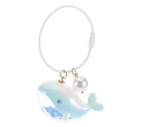 Ciieeo Portachiavi Delfino in PVC Resistente Ciondolo per Borse e Auto Portachiavi Coordinato per Coppie Accessorio Compatto Multifunzionale per Viaggi e Uso Quotidiano