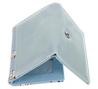 Ciieeo Portafoglio Corto da Donna Stampa Mucca Mini Portafoglio a Tre Pieghe Scomparti per Carte e Contanti Borsa Portatile per Ragazze e Signore Design Retrò e Grande Capacità