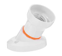 Ciieeo Portalampada Doppio Angolato B22/e27 Per Lampada Da Soffitto, Base Della Lampada in Plastica Robusta, Adattatore Portalampada Presa Stabile, Sostituzione Versatile Per Illuminazione Domestica