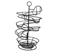 Ciieeo Portauova Metallo Spirale Cestino Multi-Griglia per Uova di Organizer per Cucina e Frigorifero Contenitore per Conservazione Uova Fresche