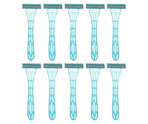 Ciieeo Rasoio Usa e Getta 20 Pezzi per Viso e Corpo, Rasoio Femminile e Maschile Monouso Compatto per Viaggi, Depilatore per Peli di Braccio e Ascelle, per Hotel e Uso Personale