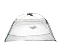 Ciieeo Rete da Pesca Pieghevole Aperta per Cattura Pesci e Gamberetti, Trappola Resistente e Leggera 59x59 Cm, Rete da Trasporto e Conservazione per Pesca in Mare e Laghi