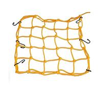Ciieeo Rete di Carico Elastica 40x40 Cm 6 Ganci per Casco