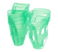 Ciieeo Retine per Flaconi di Infusione 30 Pezzi, Rete Plastica Antigoccia per Bottiglie Soluzione Salina 500ml, Copertura Sospesa Resistente per Accessori Ospedalieri, Supporto Sicuro