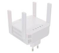 Ciieeo Ripetitore Wifi 300mbps 2.4ghz 4 Antenne e Spina Eu Bianca | Abs, 802.11n, 110-220v, Funzione Memoria, Prese D'aria Laterali