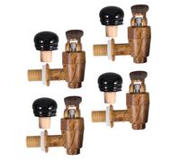 Ciieeo Rubinetto Di Ricambio Ermetico Per Botti Di Vino in Plastica Di Tappo in Sughero Accessori Per Botti Di Bevande Per Vino Bianco e Rosso Erogazione Costante