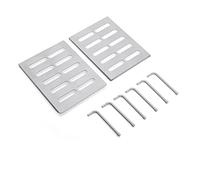 Ciieeo Scaffale Per Scarpe Salvo Spazio in Plastica Grigia Struttura Strati Integrata Organizer Per Soggiorno Camera Da Letto e Dormitorio Facile Da Pulire Per Ambienti Compatti