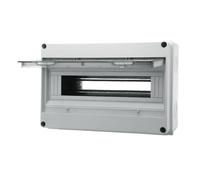 Ciieeo Scatola Dell’Interruttore Automatico in Plastica Resistente alle Intemperie Coperchio Scatola di Distribuzione Elettrica Esterna 15 Circuiti per Uso Domestico e Industriale