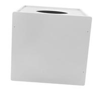 Ciieeo Scatola Raccolta Biglietti Lotteria Bianca Con Ampia Fessura Contenitore Multifunzione Per Ticket Donazioni e Premi Design Intuitivo e Capiente Per Eventi e Beneficenza