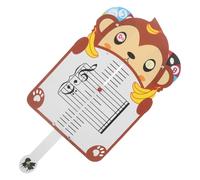 Ciieeo Schede Didattiche Musicali Pentagramma a Forma di Scimmia per - Tavola Portatile per Esercizi di Teoria Musicale, Strumento Educativo per Principianti a Casa in Classe