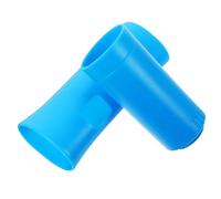 Ciieeo Set 1 Pezzo Protezione Microfono in Silicone Blu, Custodia Copertura Completa Anti-caduta per Microfono Wireless Bbs U-666b, Accessorio per Ktv, Feste e Conferenze