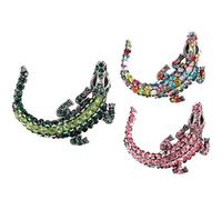 Ciieeo Set 3 Pezzi Spille Strass in Lega, Spilla Creativa e Stilosa, Può essere Indossata come Spilla o Collana, per Abiti e Accessori