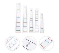 Ciieeo Set 5 Adesivi per Violoncello Guida alle Dita per Principianti, Etichette Posizione Note per Tastiera, Accessori Didattici per Studio e Pratica Strumento Musicale