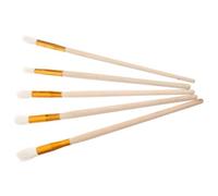 Ciieeo Set 5 Pennelli per Impollinazione Manuale da Giardino in Legno Punta Fine, Strumenti per Impollinatore di Pomodori, Fragole e Alberi da Frutto, per Impollinazione Precisa di